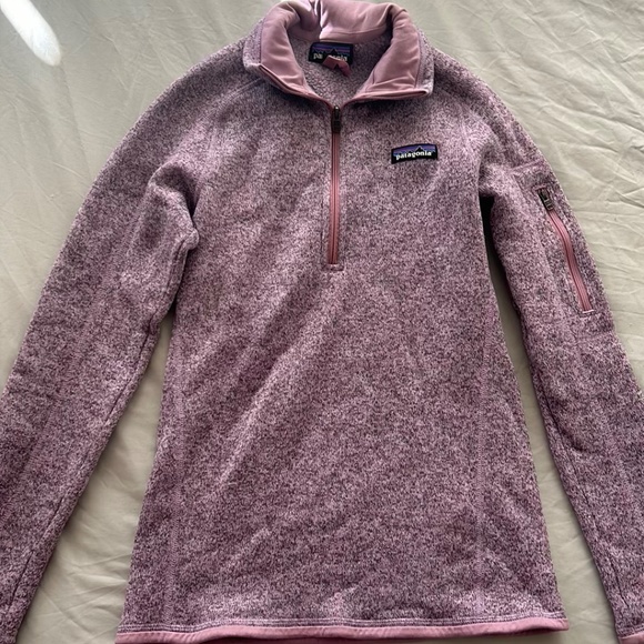 Womens Better Sweater 1/4-Zip Fleece - Picture 2 of 4